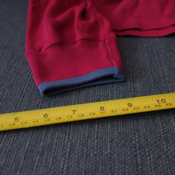 Diesel Maroon Long Sleeve 100% Cotton Made in Italy Shirt Size M - Picture 2 of 12